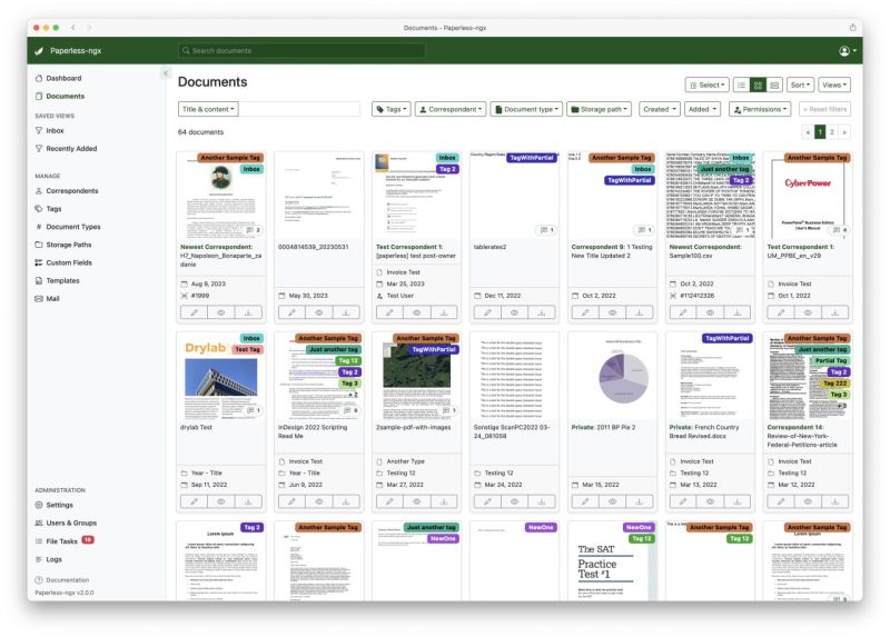 软件名称：Paperless-ngx-砚冰资源网
