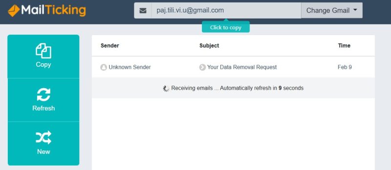 网站名称：MailTicking-砚冰资源网